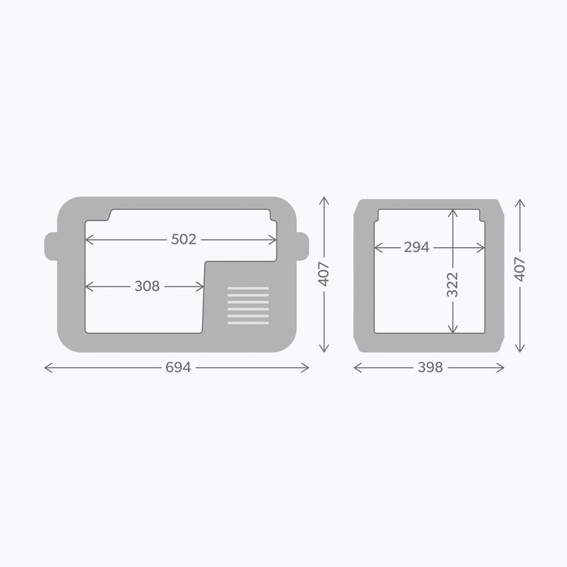 Dometic CFX3 35 Reisekühlschrank schwarz 9600025324 7