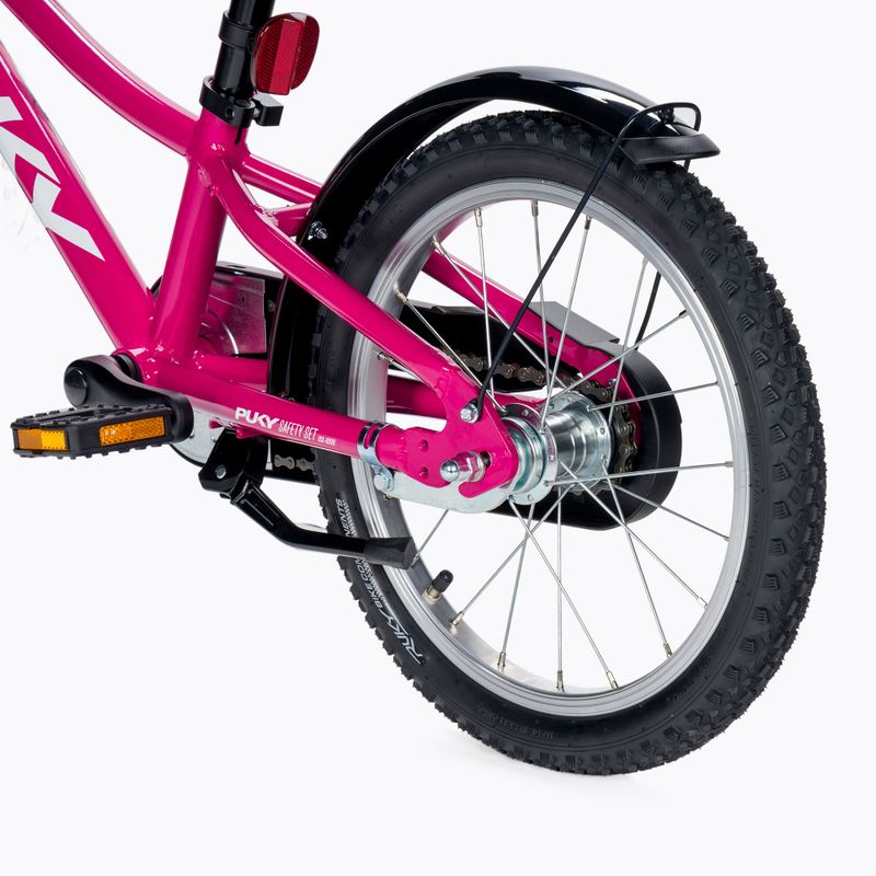 Puky CYKE 16-1 Alu Kinderfahrrad rosa und weiß 4402 6