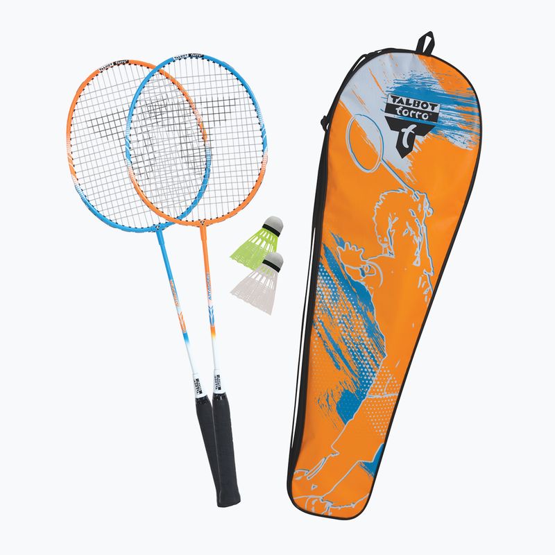 Talbot-Torro 2 Angreifer Badmintonset blau-orange 449411 8
