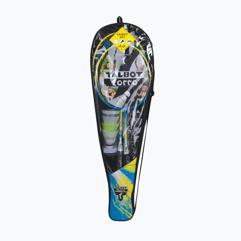 Talbot-Torro Family Badmintonset blau und gelb 449415 8