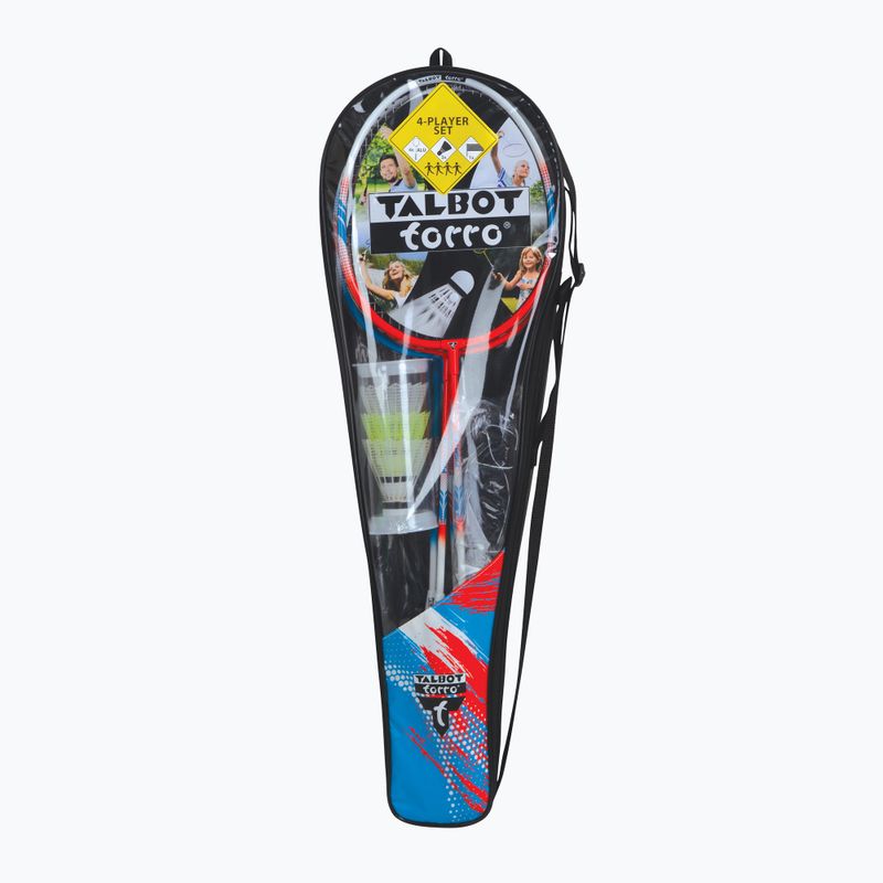 Talbot-Torro 4 Kämpfer Badmintonset 8