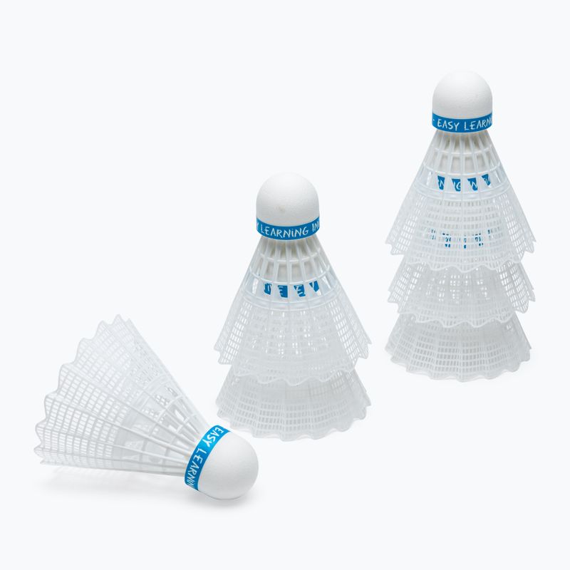 Talbot-Torro Eli Badminton Darts 6 Stück weiß. 2