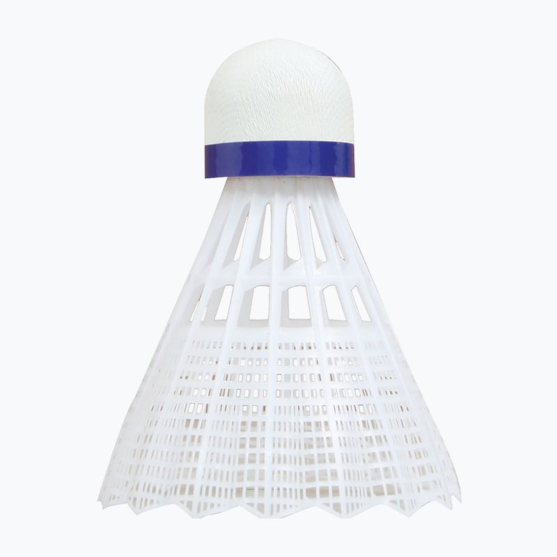 Talbot-Torro Tech 350 Badminton-Federbälle  Nylon 6 Stück weiß 479102 3