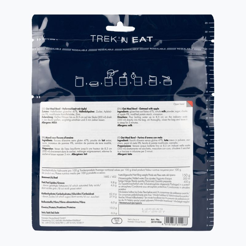 Gefriergetrocknete Lebensmittel Trek'n Eat Oat Bowl 3118 2