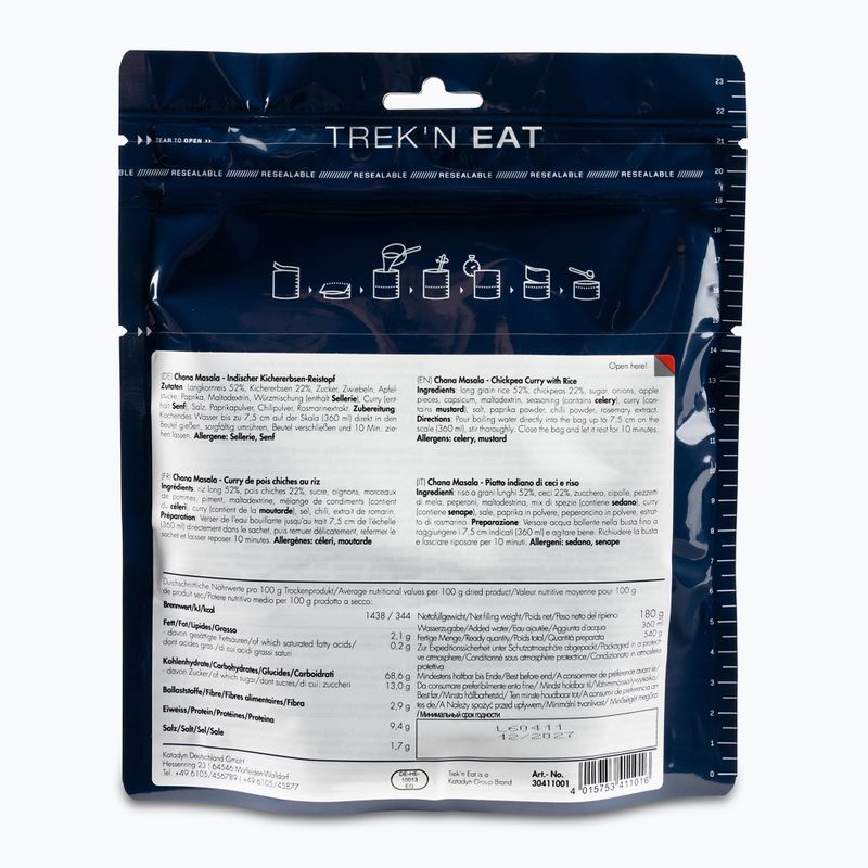 Gefriergetrocknete Lebensmittel Trek'n Eat Chana Masala 34111 2