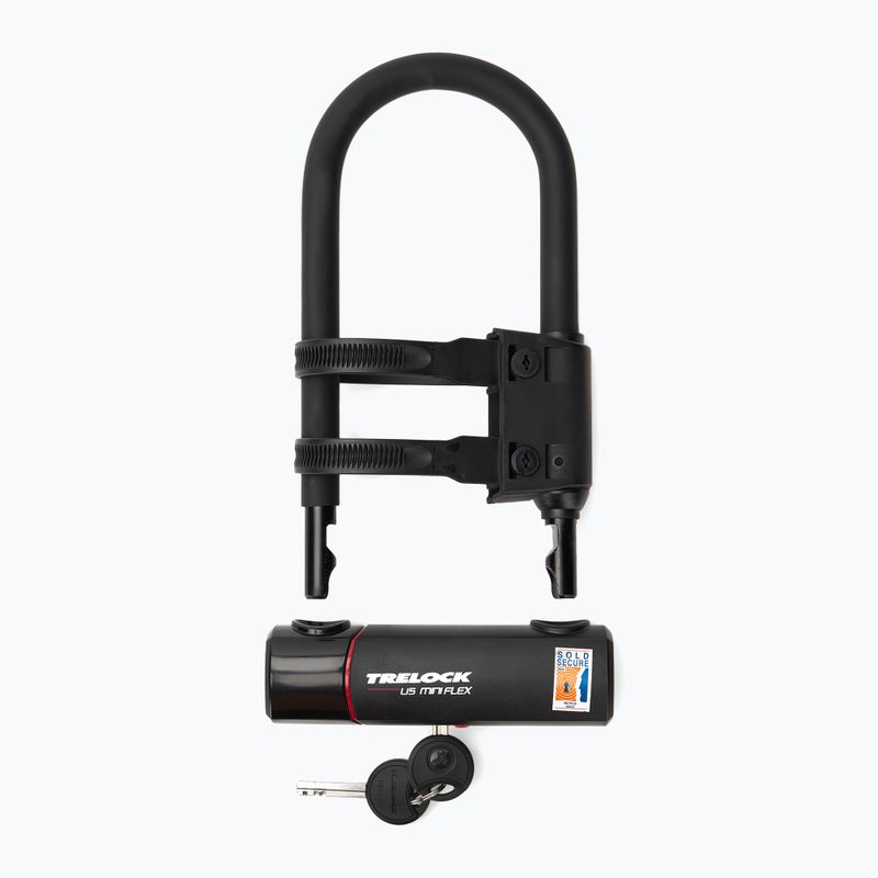 Trelock U5 Mini Flex U-Lock Fahrradschloss schwarz 2