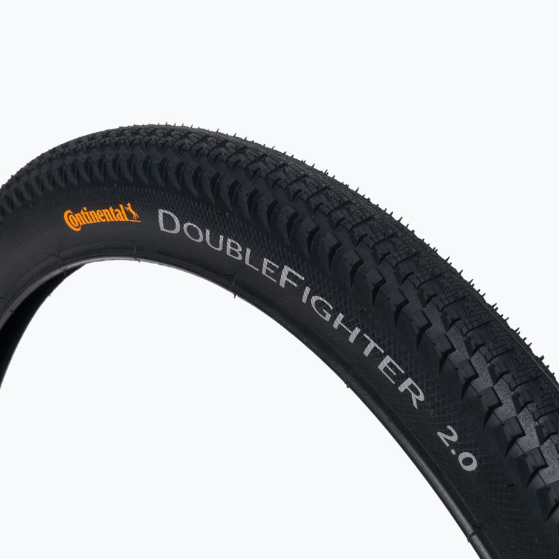 Fahrradreifen Continental Double Fighter III wire 26 x 1.90 black 3