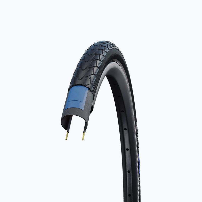 SCHWALBEMarathon Racer Race Guard Addix Draht schwarz reflex Fahrradreifen