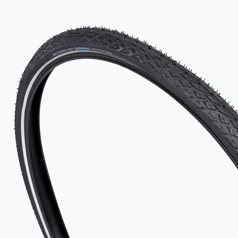 SCHWALBE Marathon Mondial Raceguard Addix Draht schwarz reflex Fahrradreifen 2