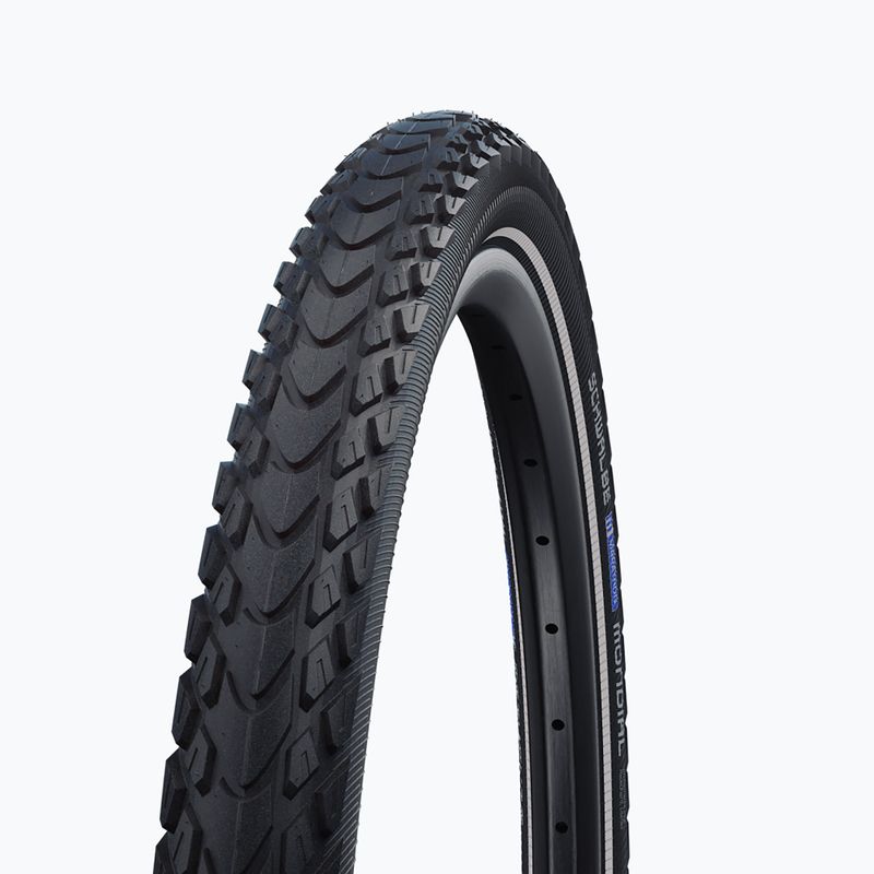 SCHWALBE Marathon Mondial Raceguard Addix Draht schwarz reflex Fahrradreifen
