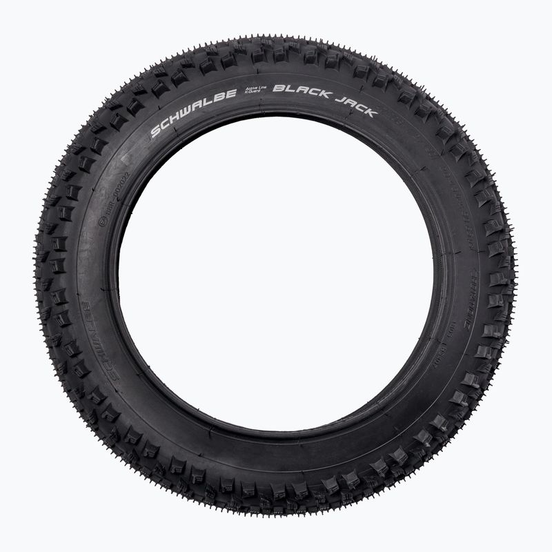 SCHWALBE Fahrradreifen Black Jack K-Guard Black N Roll Draht schwarz 4