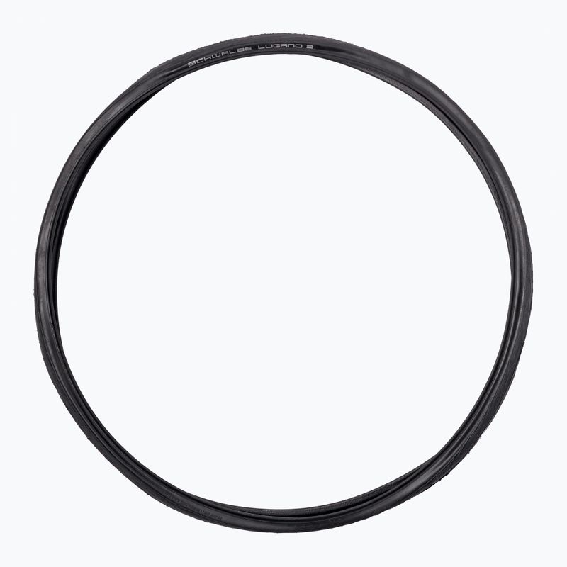SCHWALBE Lugano II K-Guard Silica Draht schwarz Fahrradreifen