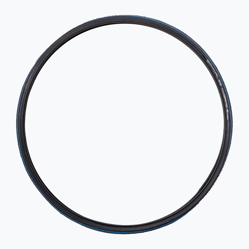 SCHWALBE Lugano II K-Guard Silica Draht blau gestreift Fahrradreifen