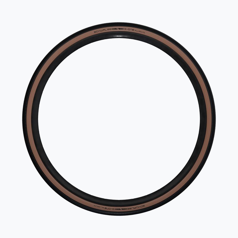 Fahrradreifen SCHWALBE G-One Allround Raceguard Addix sk. bronze Seitenwand 3