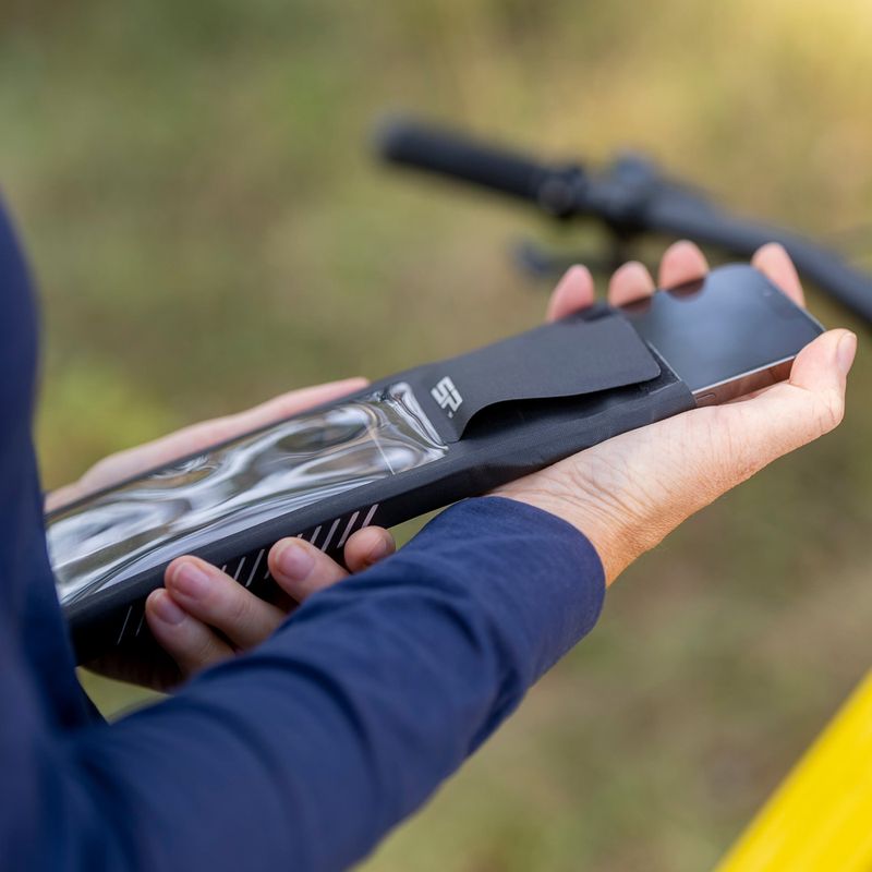 Telefonhalter mit Abdeckung SP CONNECT SPC+ Bike schwarz