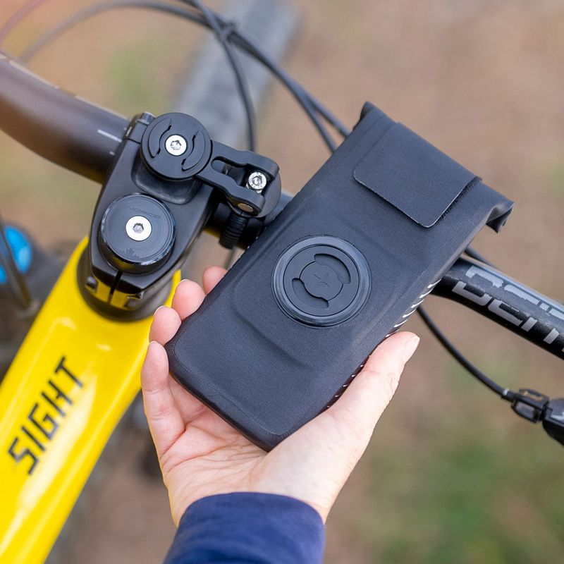 Telefonhalter mit Abdeckung SP CONNECT SPC+ Bike schwarz