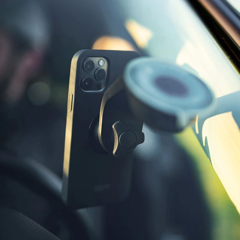 Autotelefonhalter SP CONNECT Suction Mount mit Windschutzscheibenhalterung schwarz 53141 7