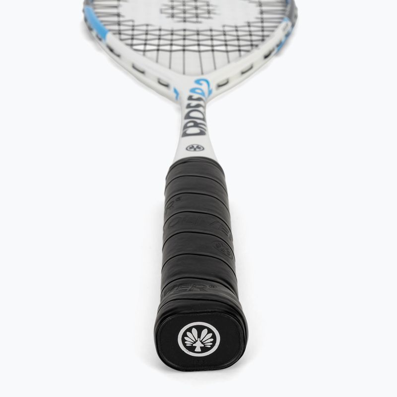 Squashschläger Oliver Cross 9.2 white/blue 3