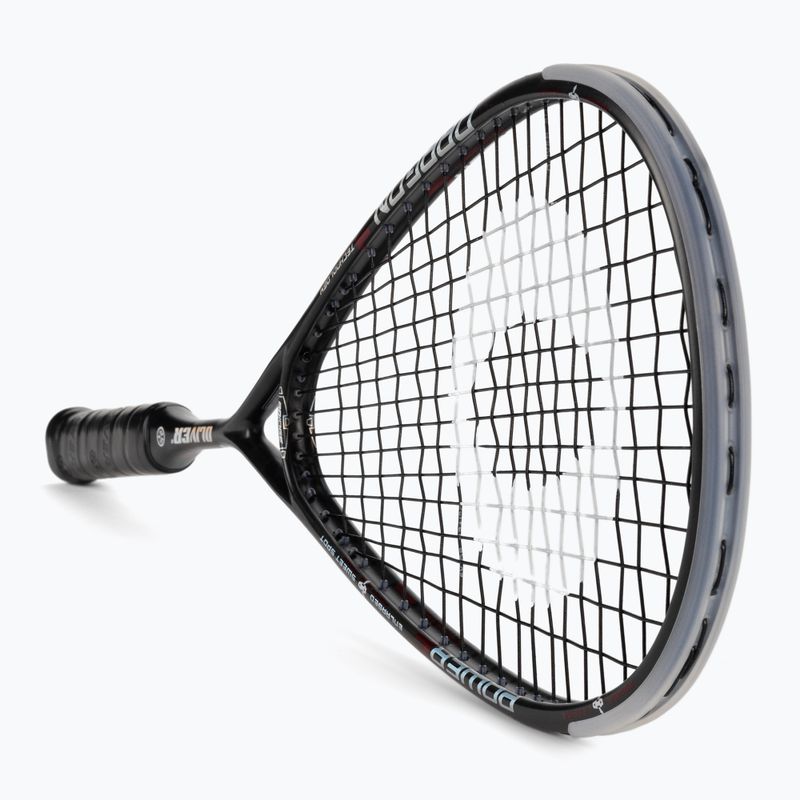 Squashschläger Oliver Dragon 3 schwarz und rot 2