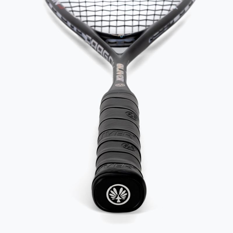 Squashschläger Oliver Dragon 3 schwarz und rot 3