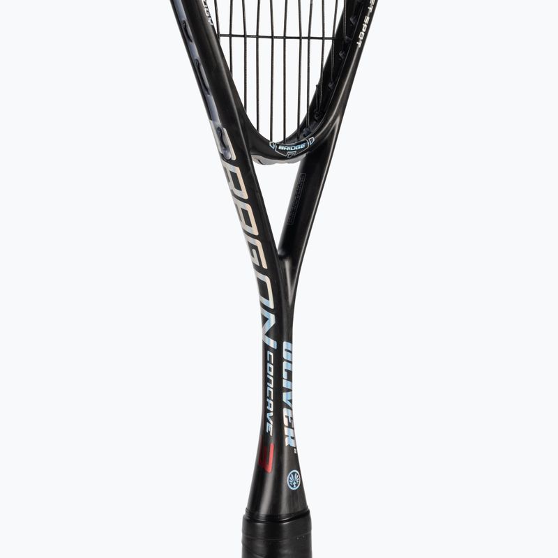 Squashschläger Oliver Dragon 3 schwarz und rot 4