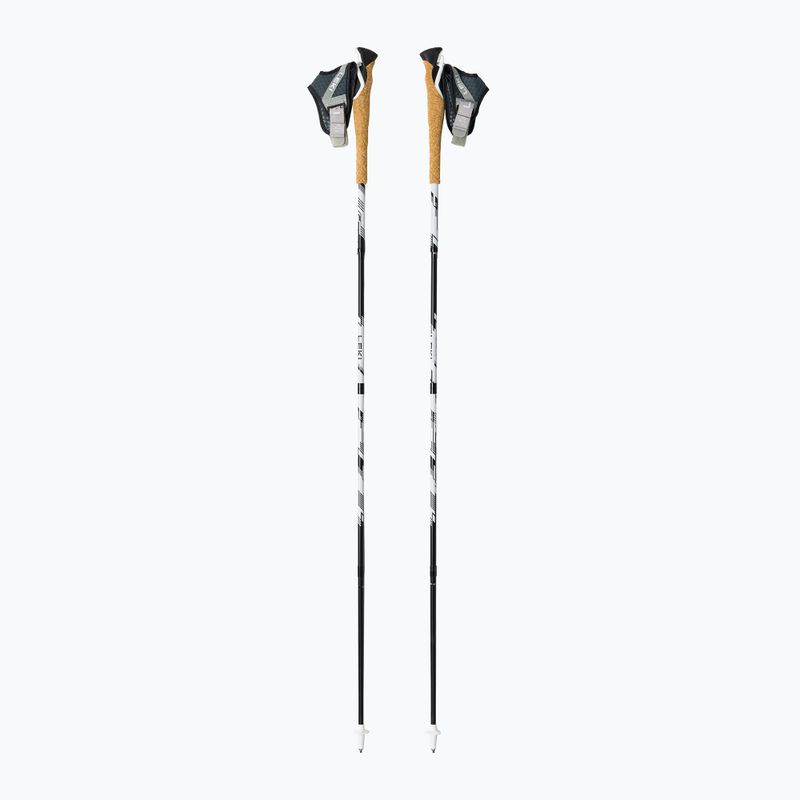 Trekkingstöcke LEKI Cross Trail FX.One Superlite weiß-schwarz 6522556113