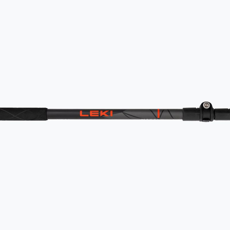 Trekkingstöcke LEKI Makalu bright red/black/dark anthracite 5