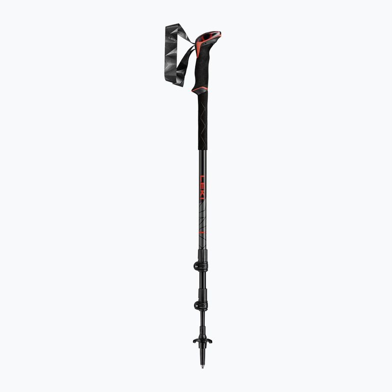 Trekkingstöcke LEKI Makalu bright red/black/dark anthracite 7