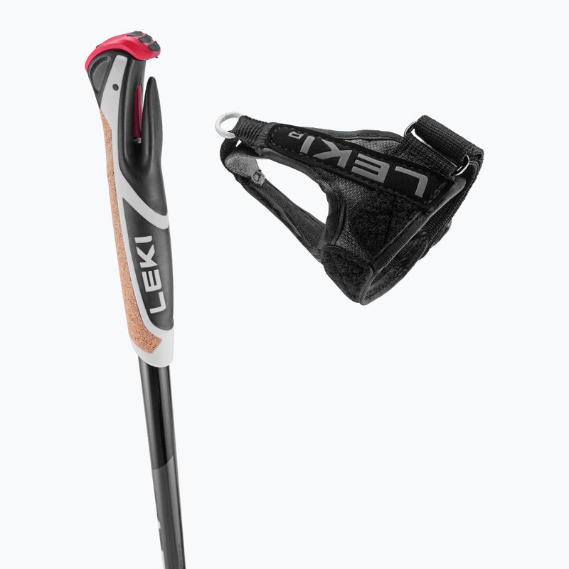 Langlaufstöcke LEKI XTA 5.5 black/white/neon yellow 4