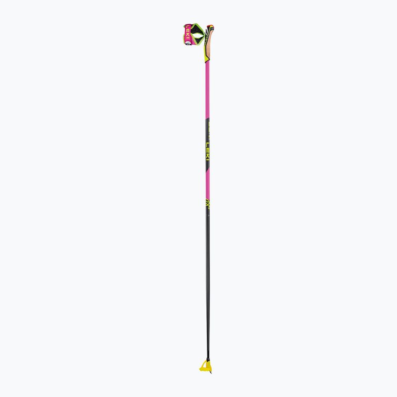 Langlaufstöcke LEKI PRC 750 neon pink/ neon yellow/ black 7