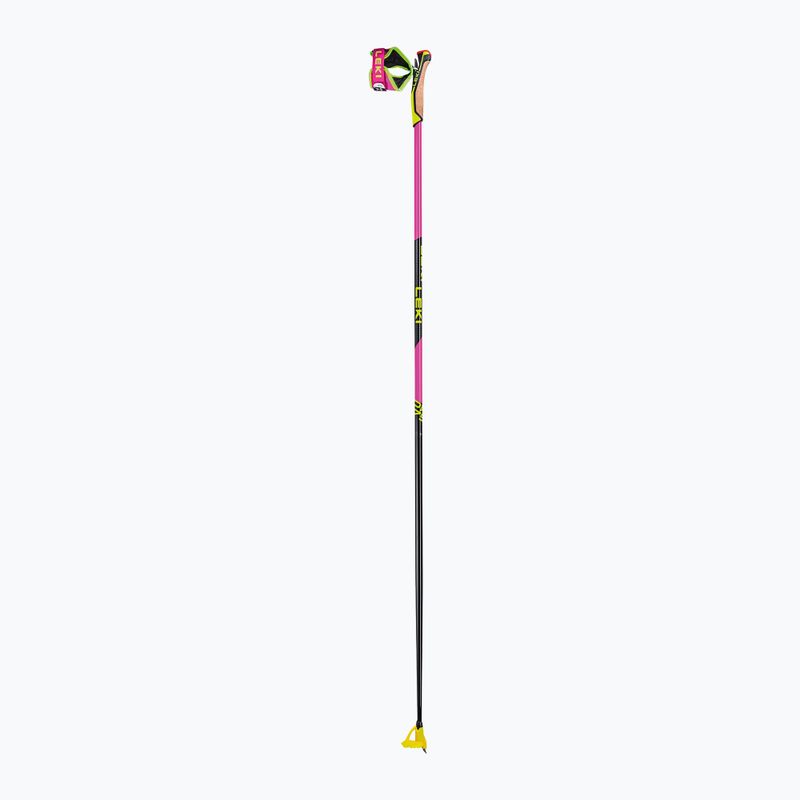 LEKI PRC 750 Langlaufstock neonpink/ neongelb/ schwarz