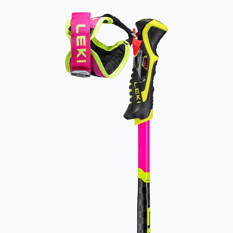 Skistöcke LEKI WCR TBS SL 3D neon pink/black/neon yellow 3