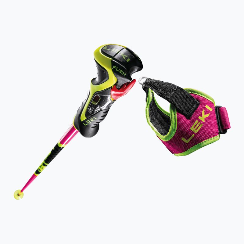 Skistöcke LEKI WCR TBS SL 3D neon pink/black/neon yellow 4