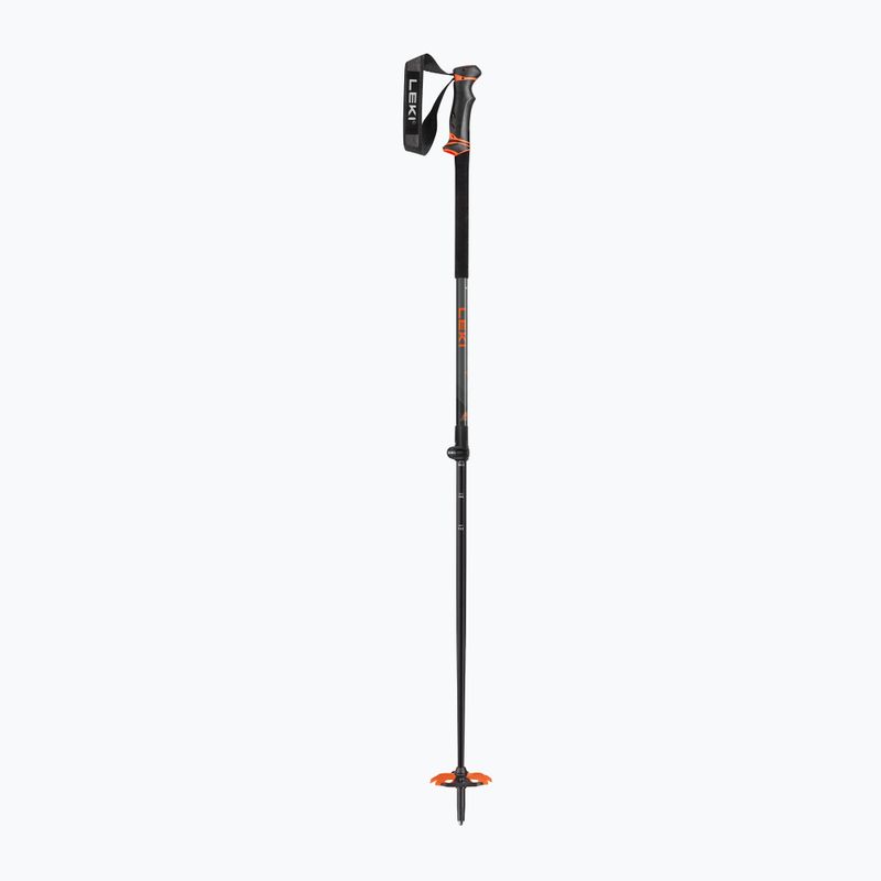 Tourenskistöcke LEKI Helicon Lite schwarz-orange 65227431 10