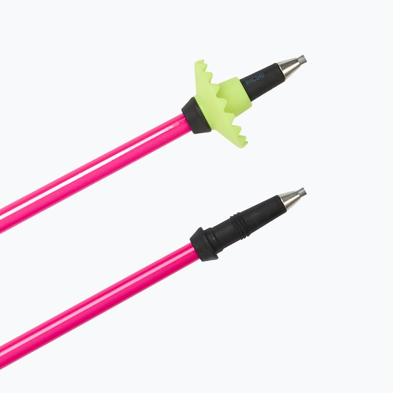 Skistöcke LEKI Venom SL 3D neon pink/black/neon yellow 5