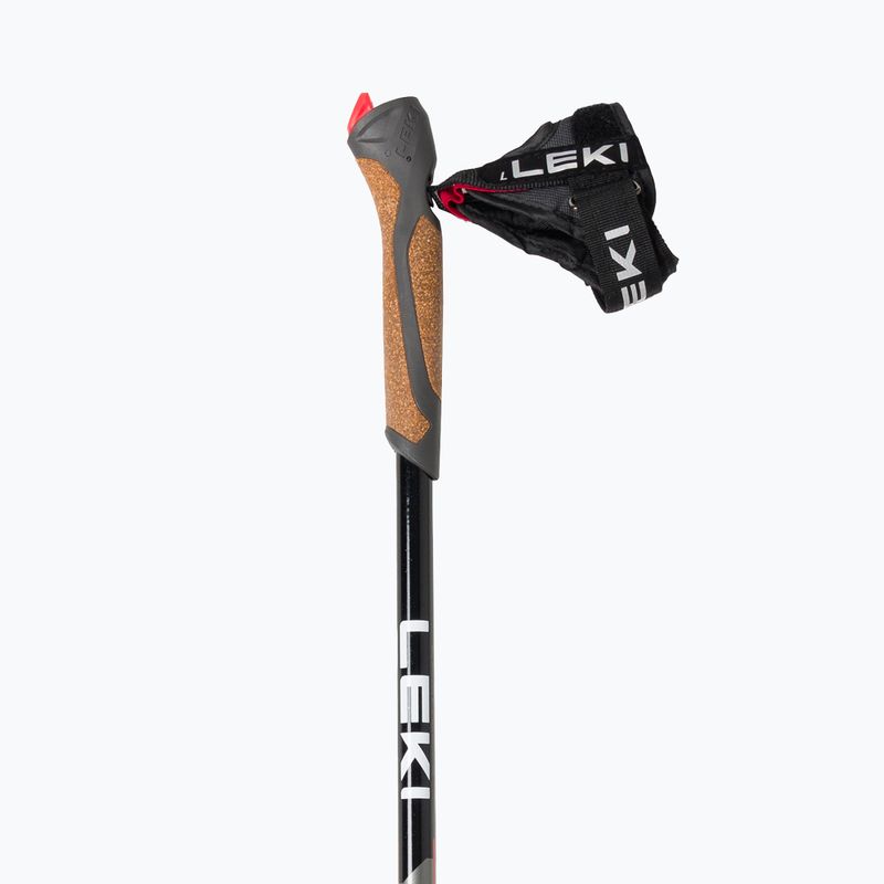 Nordic Walking Stöcke LEKI Spin schwarz-silber 65326161 2