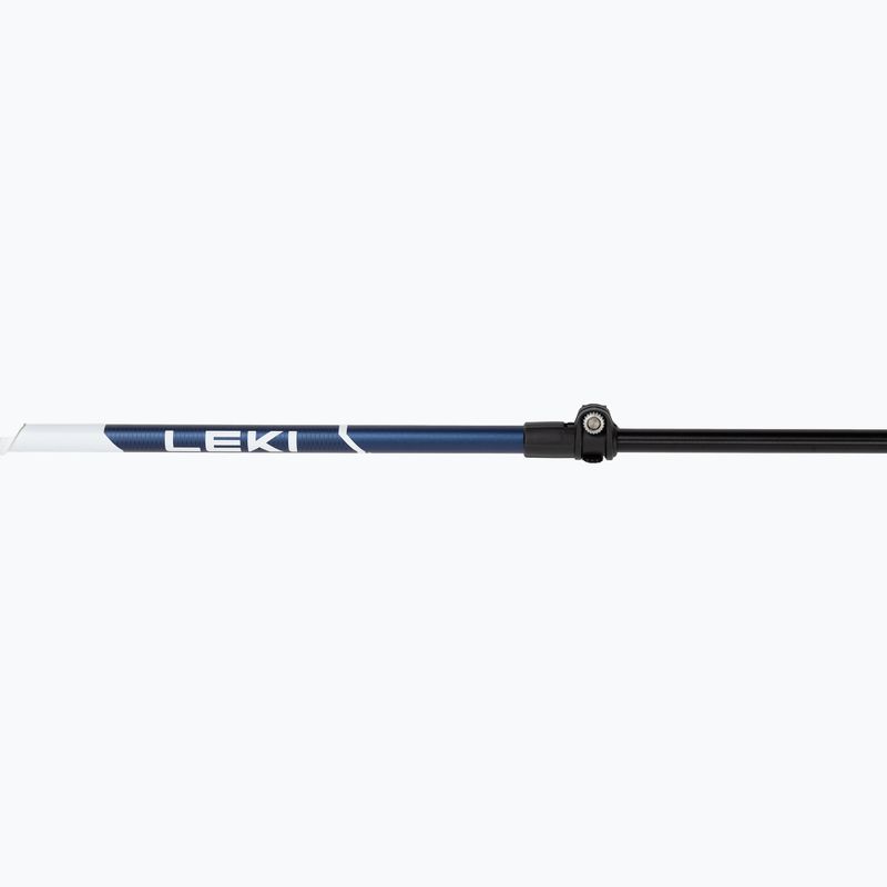Nordic-Walking-Stöcke LEKI Smart Supreme midnightblue dark metallic/darkblue/white 6