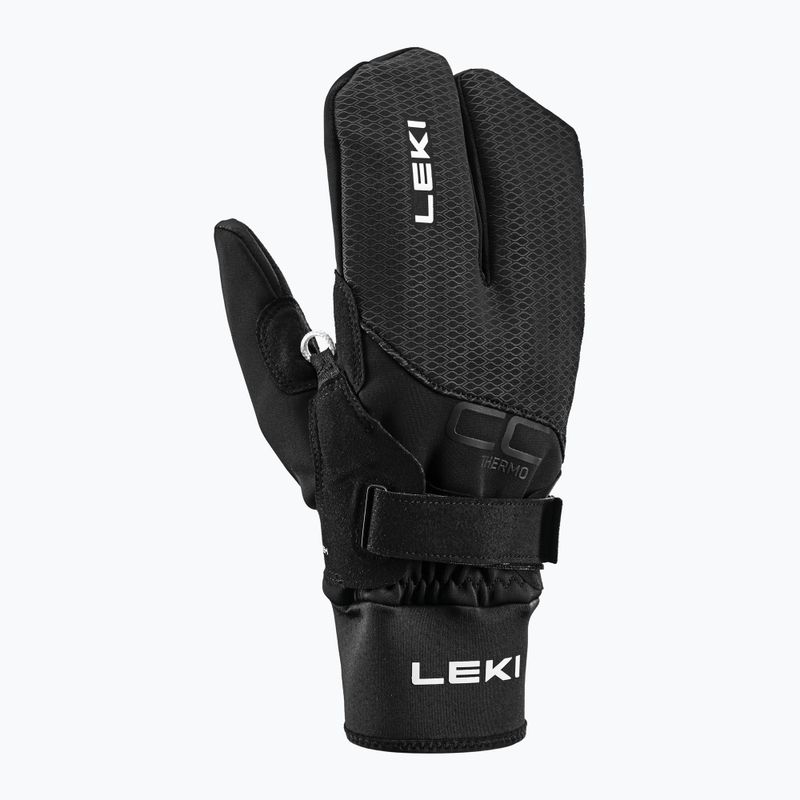 LEKI CC Thermo Shark Lobster Skihandschuhe (2+2) schwarz