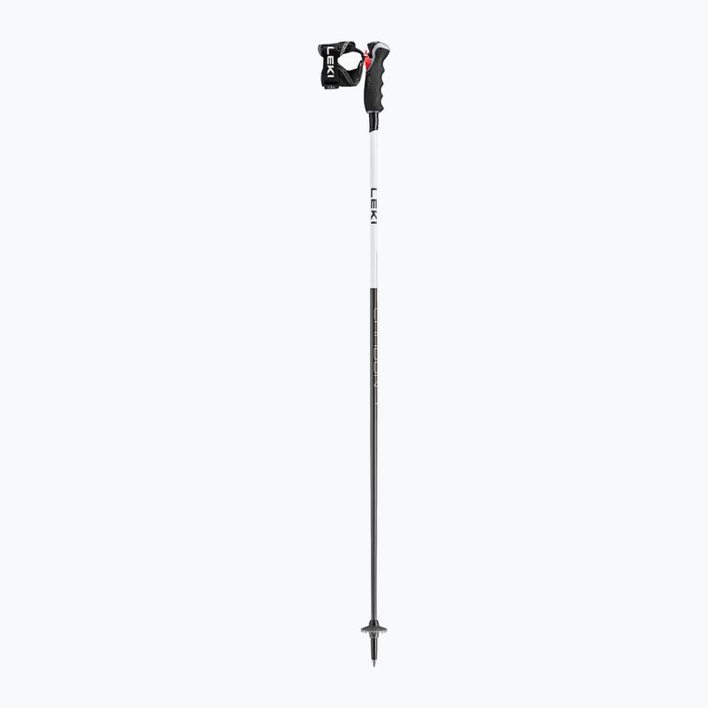 Skistöcke Damen LEKI Carbon 14 3D natural carbon/ white/ gold 2