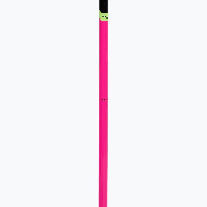 Skistöcke Kinder LEKI Racing neon pink/ black/ neon yellow 4