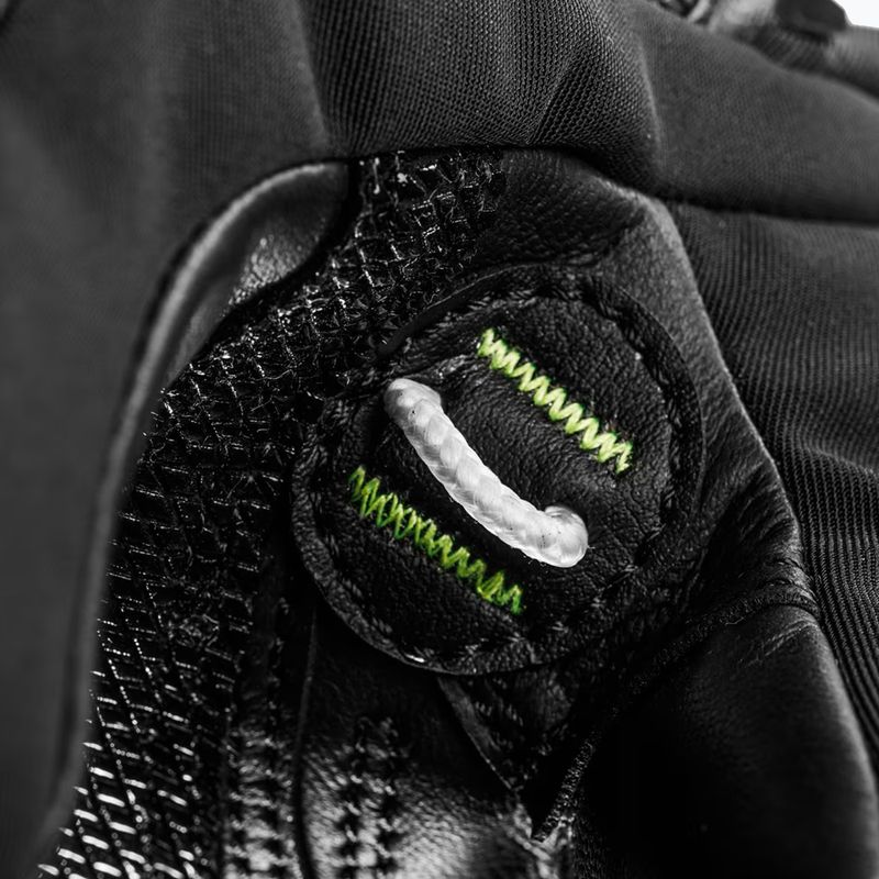 Kinder-Skihandschuhe LEKI WCR C-Tech 3D Junior black/ice lemon 6