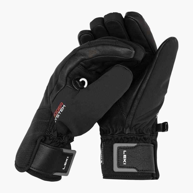 LEKI Herren Skihandschuhe Falcon 3D schwarz