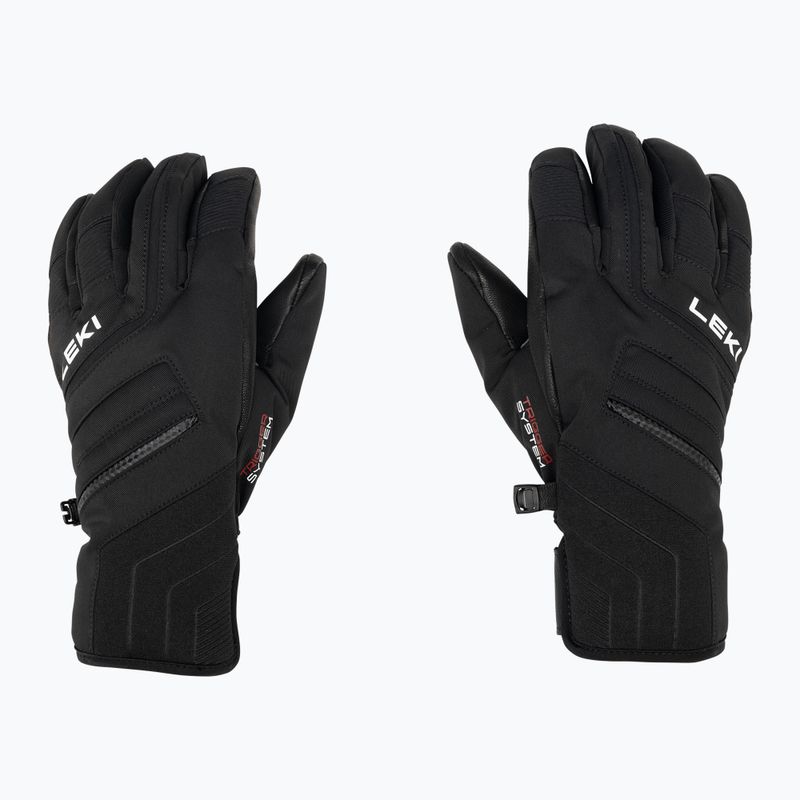 LEKI Herren Skihandschuhe Falcon 3D schwarz 3