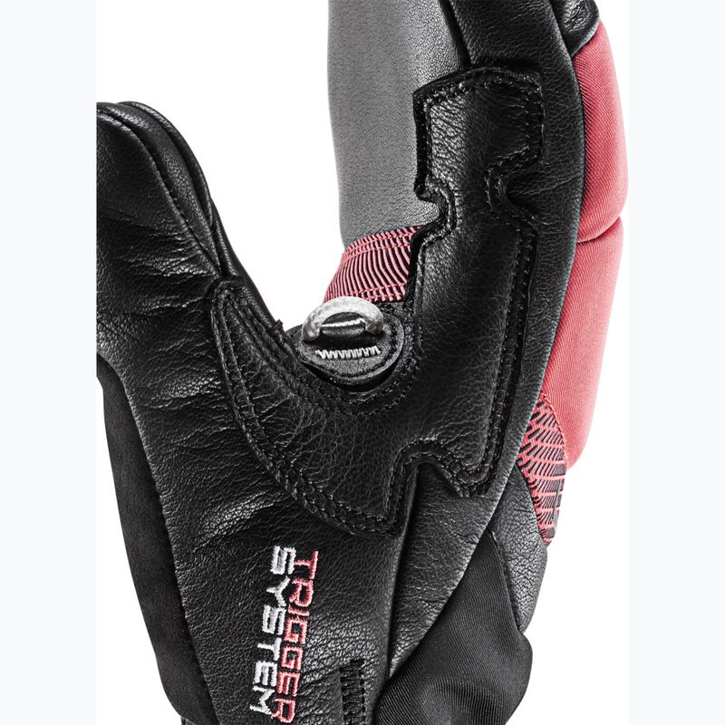 LEKI Griffin Base 3D Mitt schwarz/ rose Damen Skihandschuh 4