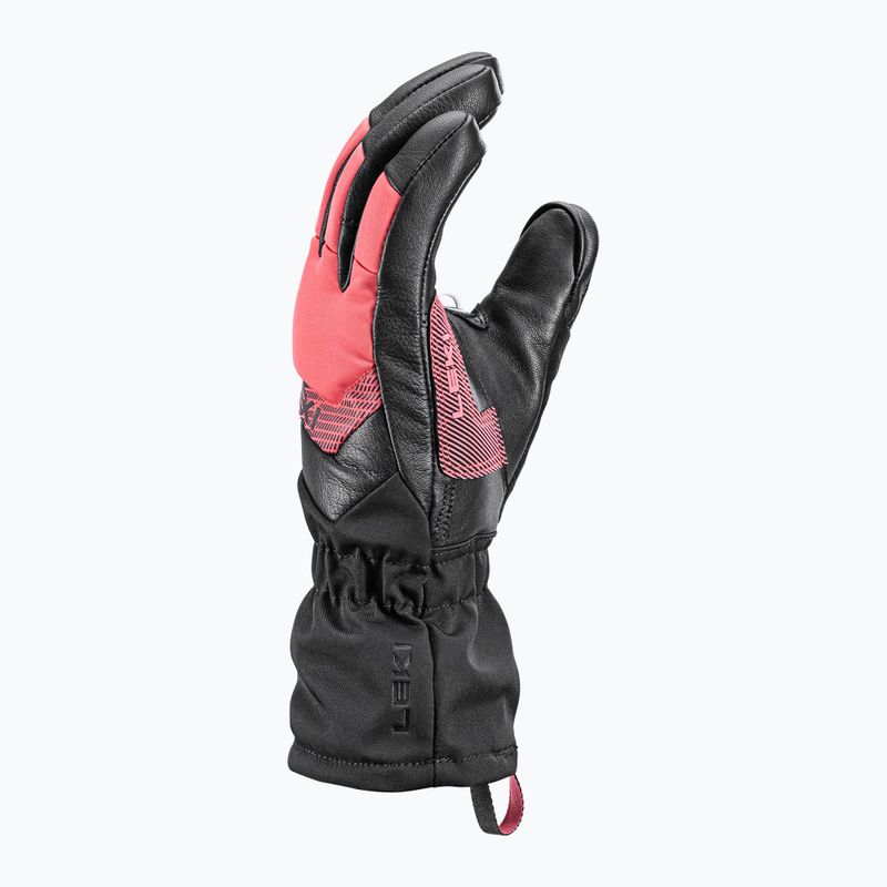 LEKI Griffin Base 3D Damen Skihandschuh schwarz/ rose 3