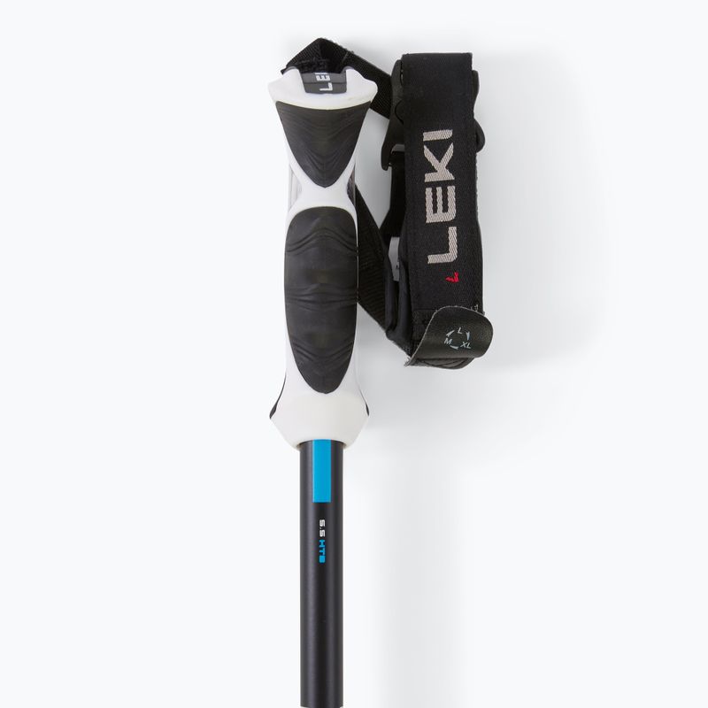 Skistöcke LEKI Bold Lite S dark anthracite/black/bright blue 2