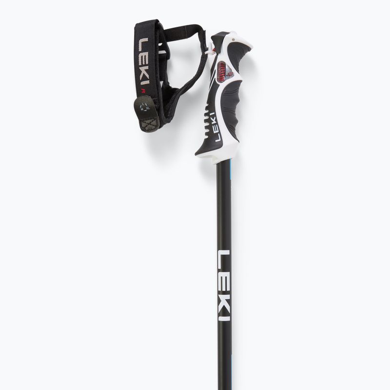 Skistöcke LEKI Bold Lite S dark anthracite/black/bright blue 4