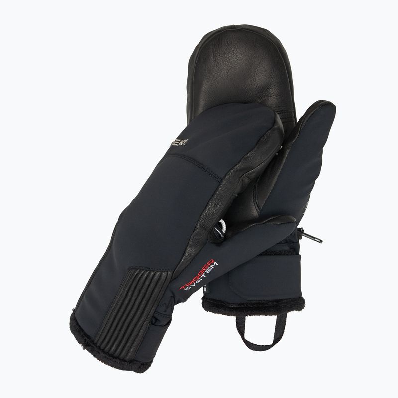Skihandschuhe Damen LEKI Vallarta 3D Mitt black