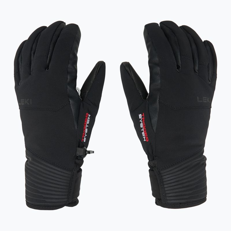 Skihandschuhe Damen LEKI Sparrow 3D black 3