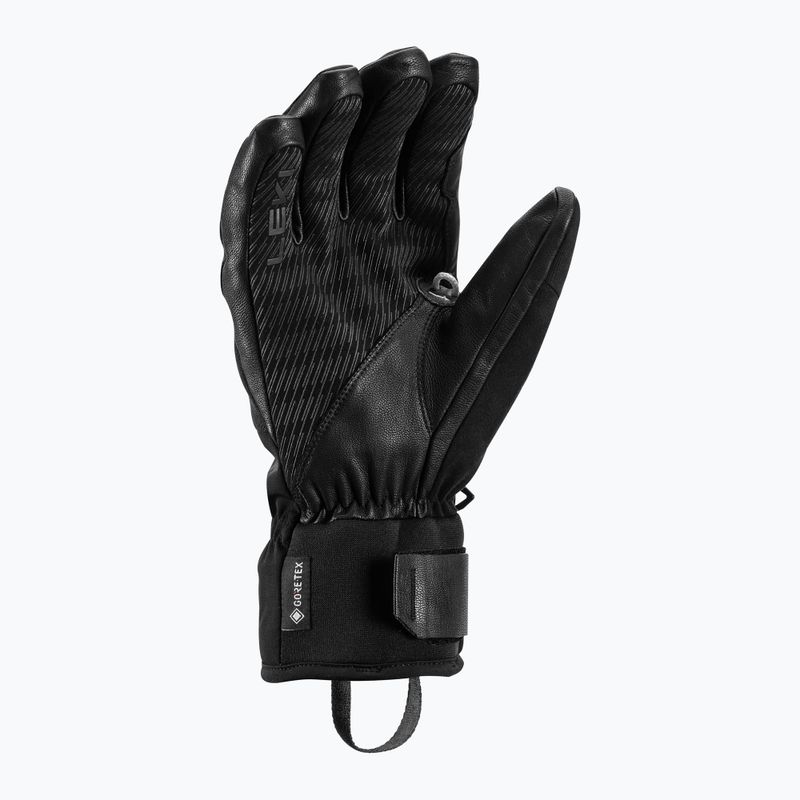 Skihandschuhe Herren LEKI Pegas 3D GTX black/ graphite 8